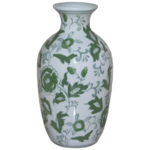 Green Flower Vase 20 cm