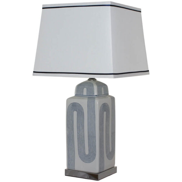 Carpi Rectangular Lamp with Shade 72 cm
