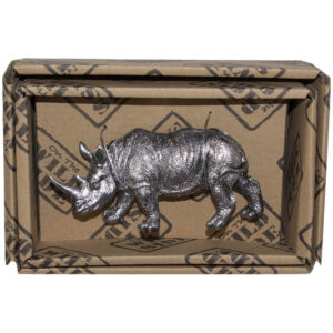 Mini Rhino in Favor Box 12 x 6 cm