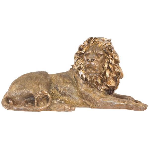 Huge Gold Lion 80 cm