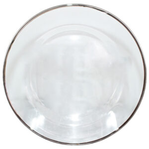 Solo Underplate Silver Rim 33cm