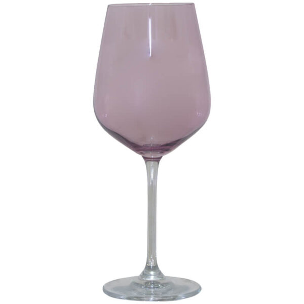 Picaso Purple Gloss Wine Glass 518 ml