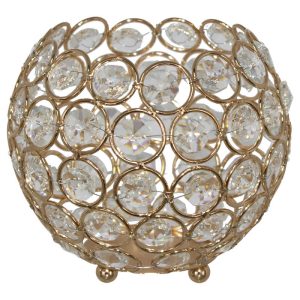 Votive - Gold Crystal 12 x 10 cm
