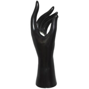 Black Palm Vase 8 x 7 x 25 cm