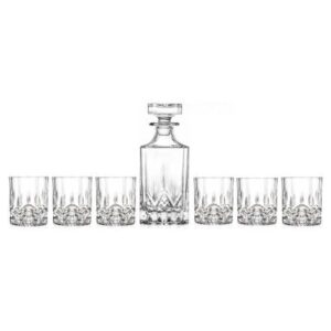 Calici Square Whisky Glass Set of 7