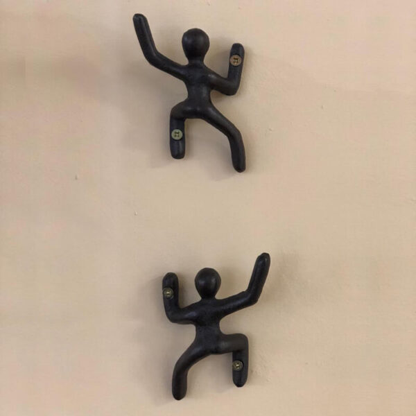 Climber Set of 2 Wall Hook 10 cm