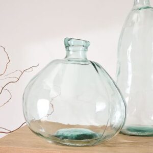 Repurposed Glass Vase 33 cm