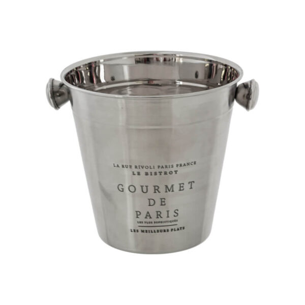 Inscribed Ice Bucket 14 x 13 cm 1 Lt