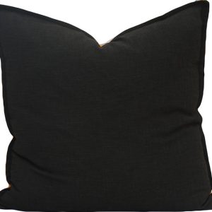Kay Black & Ivory Pattern Scatter Cover 61 cm x 61 cm