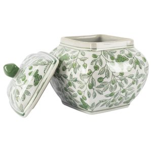 Green Coquet Jar 17 x 20 cm