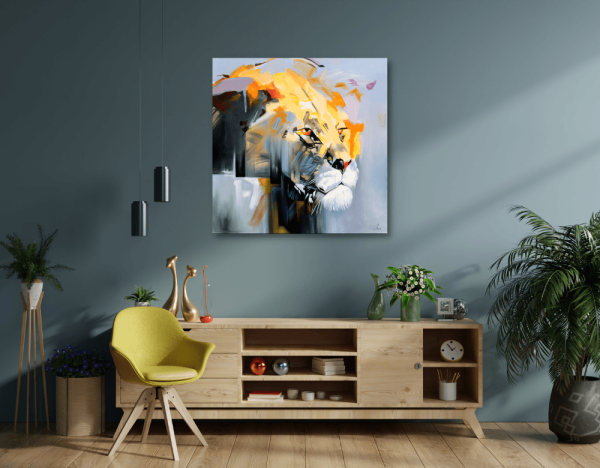 Mufasa Lion Canvas