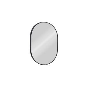 Oval Aluminium Mirror Small 700 x 500 x 28 mm