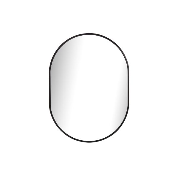 Oval Aluminium Mirror Small 700 x 500 x 28 mm