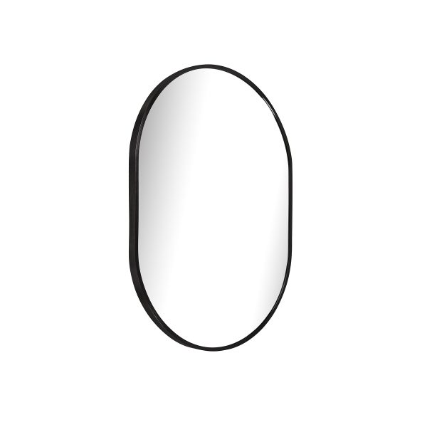 Oval Aluminium Mirror Small 700 x 500 x 28 mm