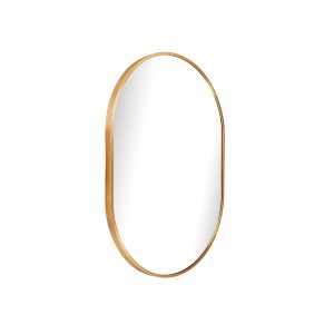 Oval Aluminium Mirror Small 700 x 500 x 28 mm